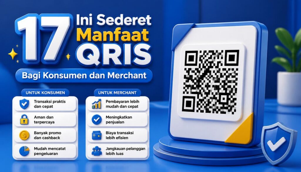 17 Ini Sederet Manfaat QRIS Bagi Konsumen dan Merchant