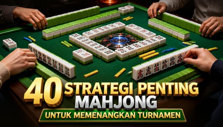 40 Strategi Penting Mahjong untuk Memenangkan Turnamen