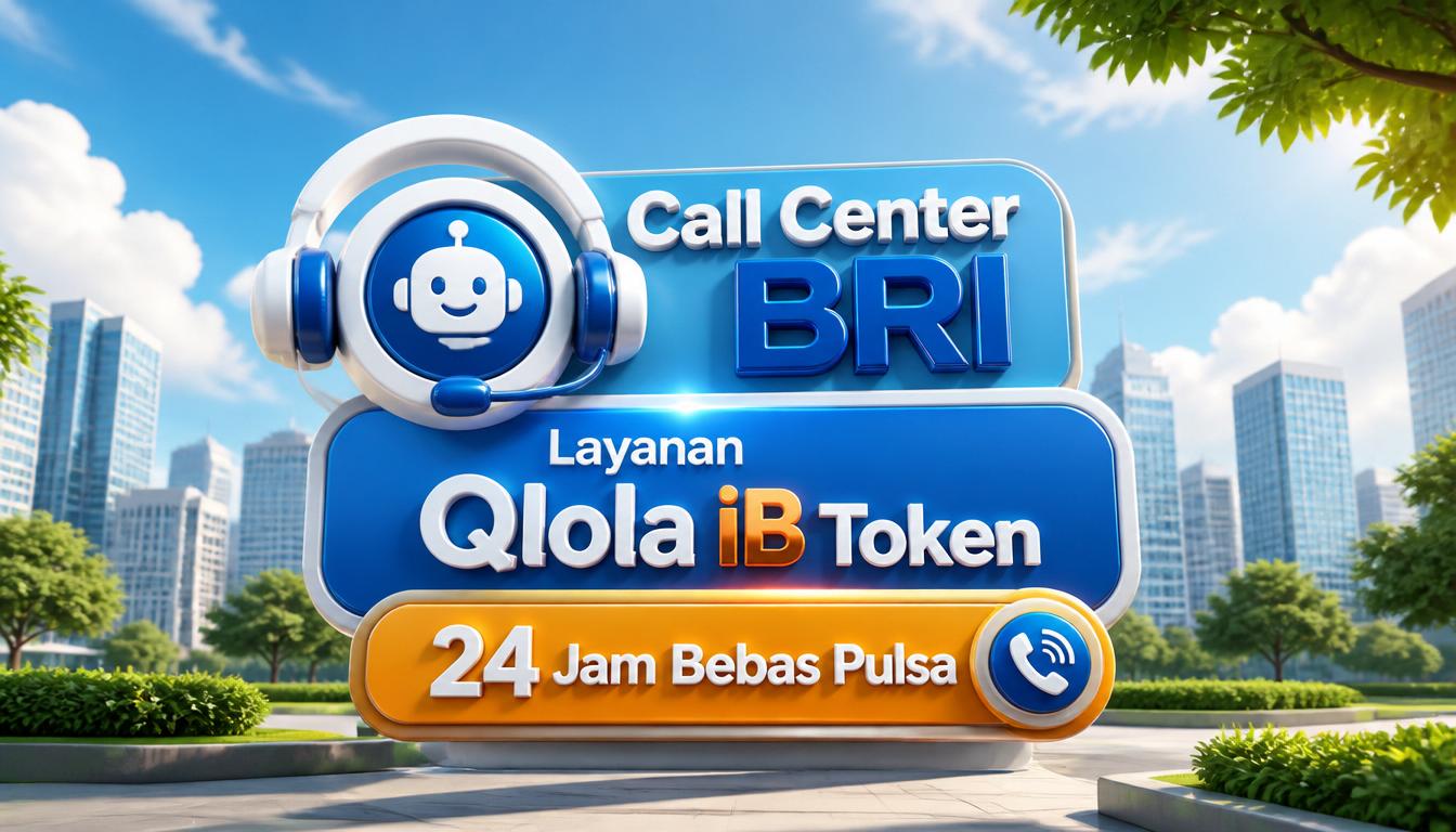 Call Center BRI Layanan Qlola iB Token 24 Jam Bebas Pulsa