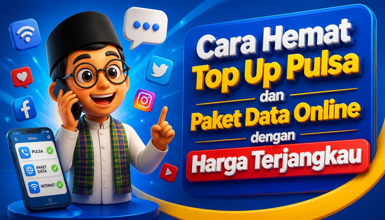Cara Hemat Top Up Pulsa dan Paket Data Online dengan Harga Terjangkau