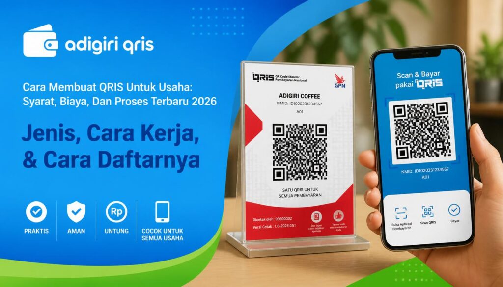 Cara Membuat QRIS Untuk Usaha Syarat, Biaya, Dan Proses Terbaru