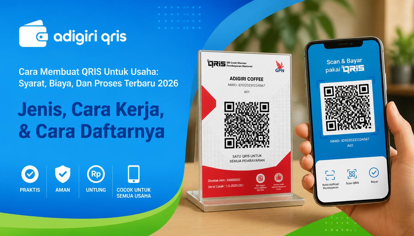 Cara Membuat QRIS Untuk Usaha Syarat, Biaya, Dan Proses Terbaru