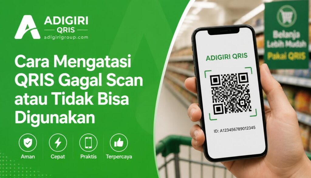 Cara Mengatasi QRIS Gagal Scan atau Tidak Bisa Digunakan