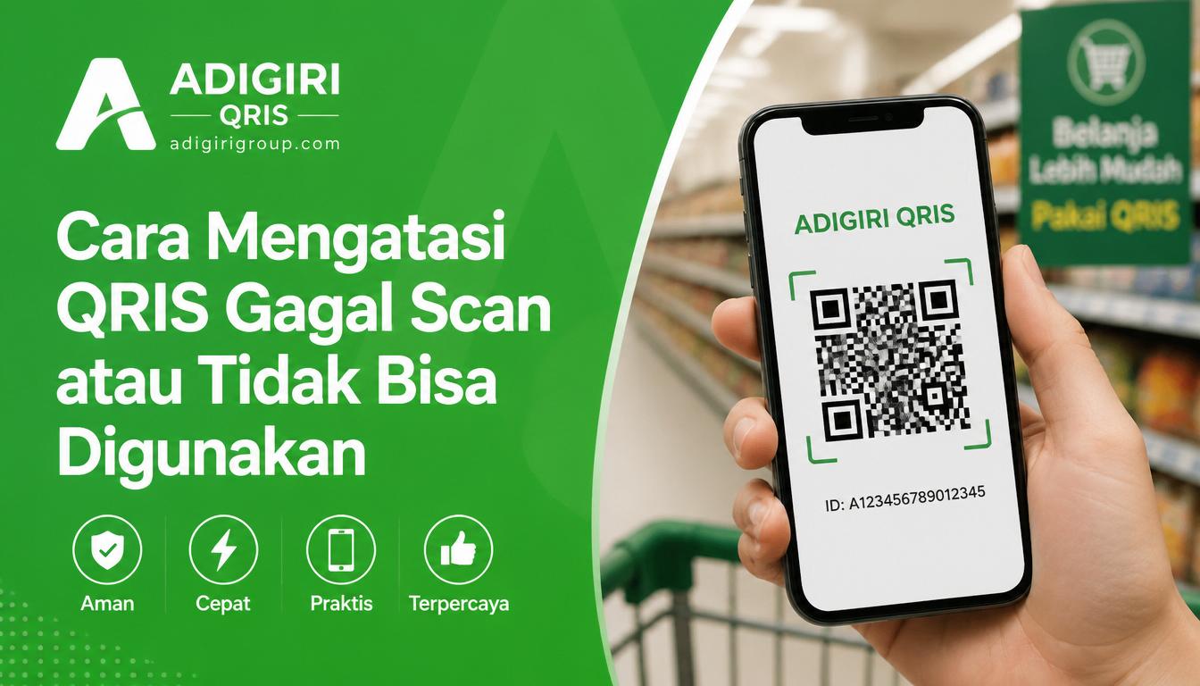 Cara Mengatasi QRIS Gagal Scan atau Tidak Bisa Digunakan