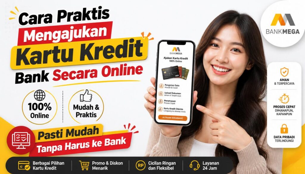 Cara Praktis Mengajukan Kartu Kredit Bank Secara Online