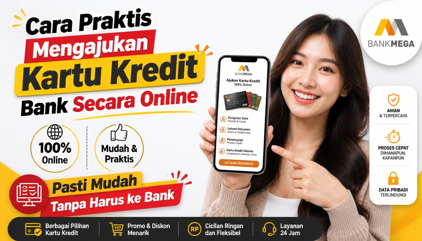 Cara Praktis Mengajukan Kartu Kredit Bank Secara Online