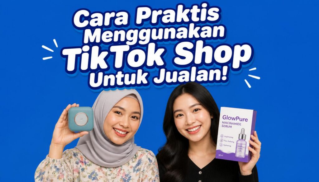 Cara Praktis Menggunakan TikTok Shop Untuk Jualan