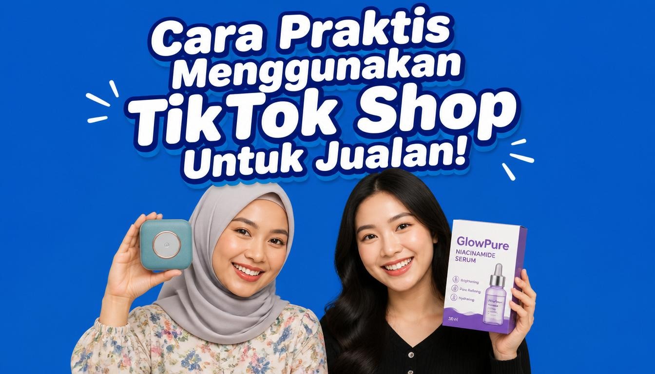 Cara Praktis Menggunakan TikTok Shop Untuk Jualan