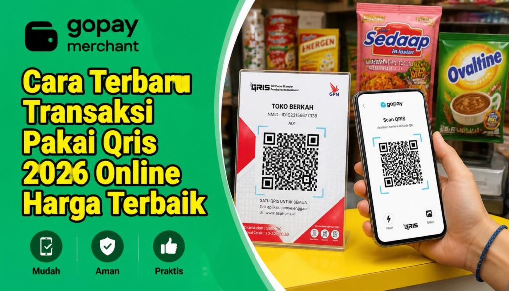 Cara Terbaru Transaksi Pakai Qris 2026 Online Harga Terbaik