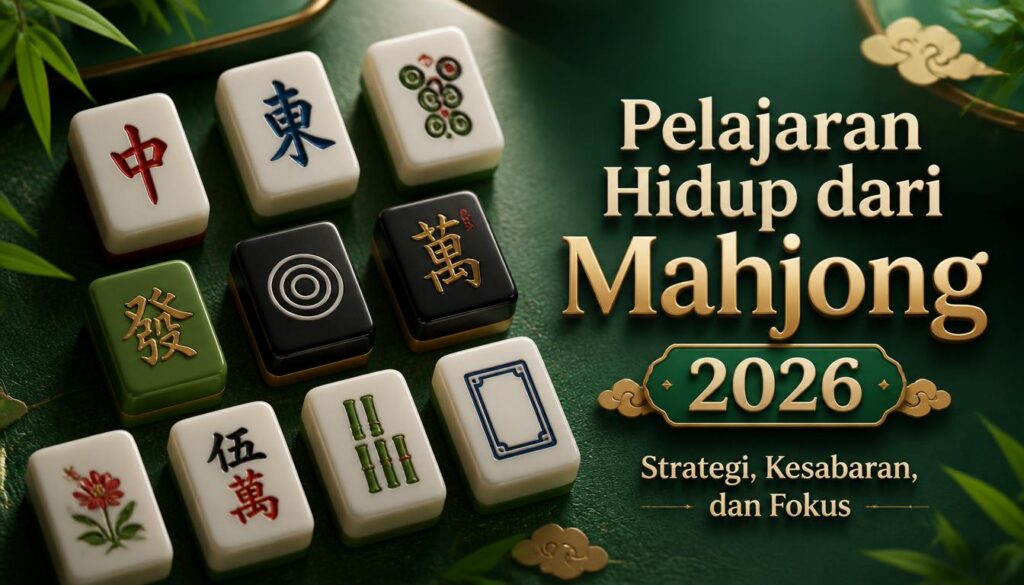 Pelajaran Hidup dari Mahjong 2026 – Strategi, Kesabaran, dan Fokus