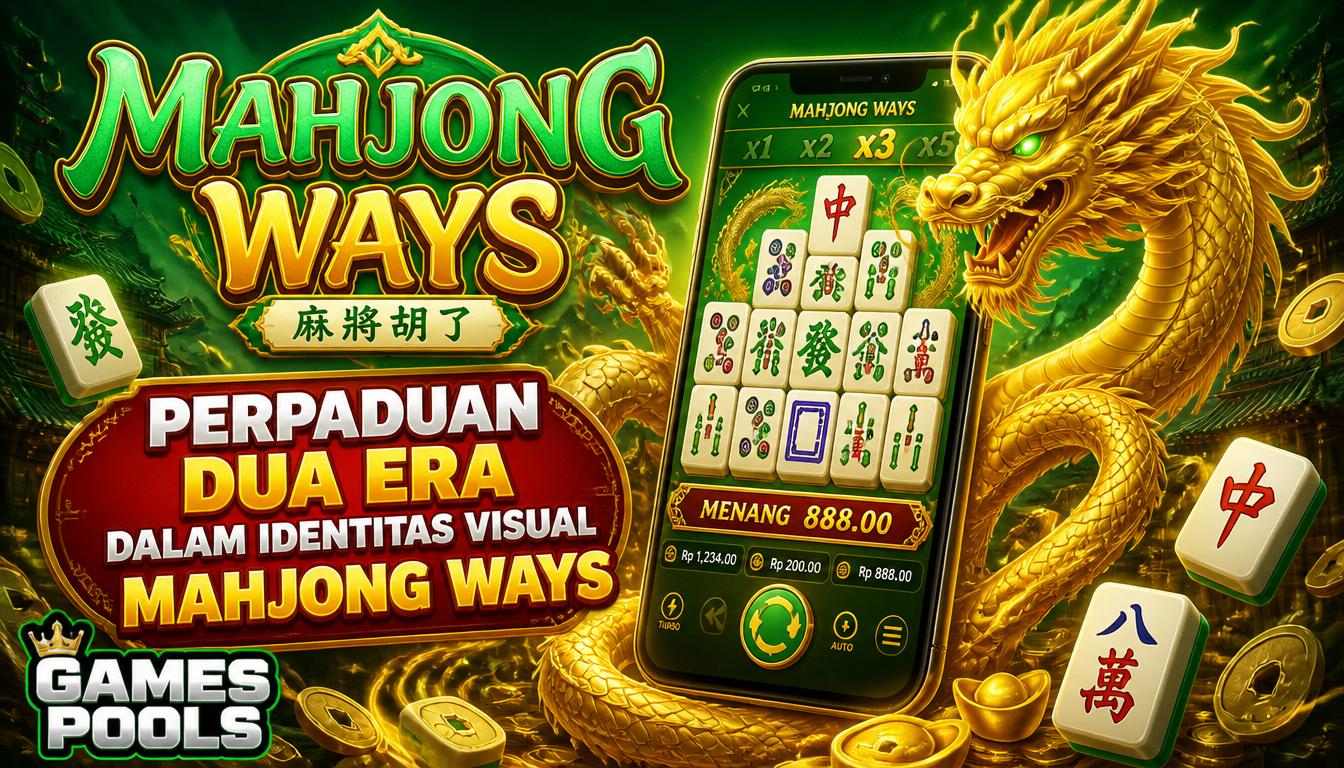 Perpaduan Dua Era dalam Identitas Visual Mahjong Ways