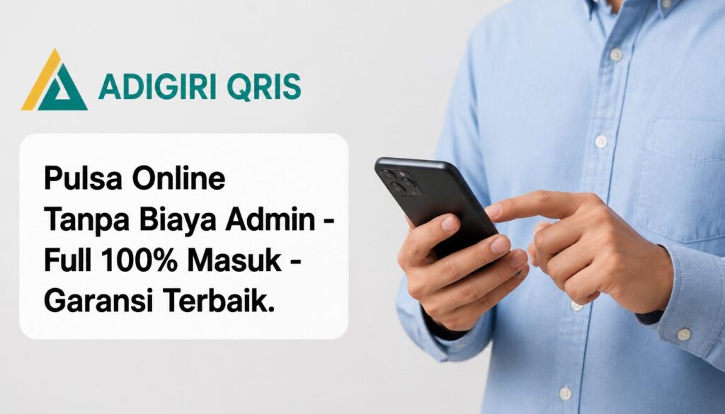 Pulsa Online Tanpa Biaya Admin Full 100% Masuk Garansi Terbaik