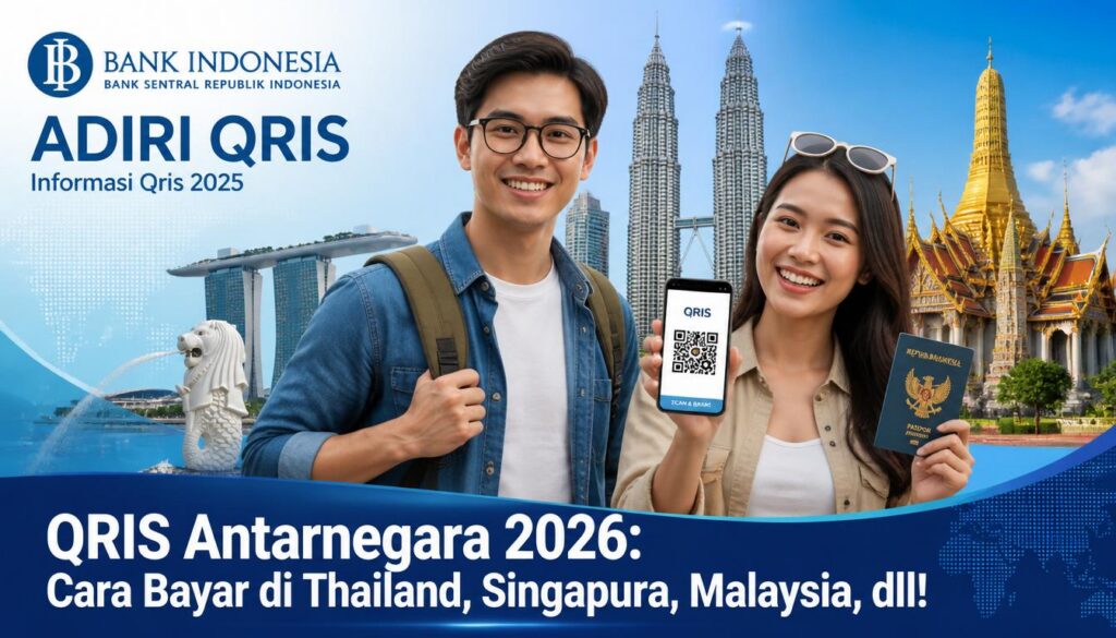 QRIS Antarnegara 2026 Cara Bayar di Thailand, Singapura, Malaysia, dll