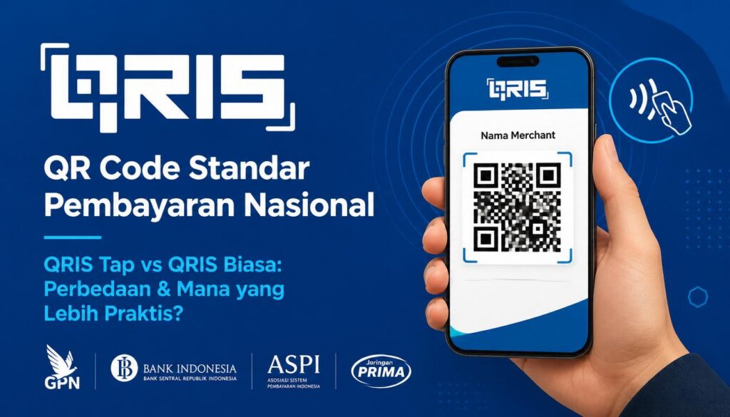 QRIS Tap vs QRIS Biasa Perbedaan & Mana yang Lebih Praktis