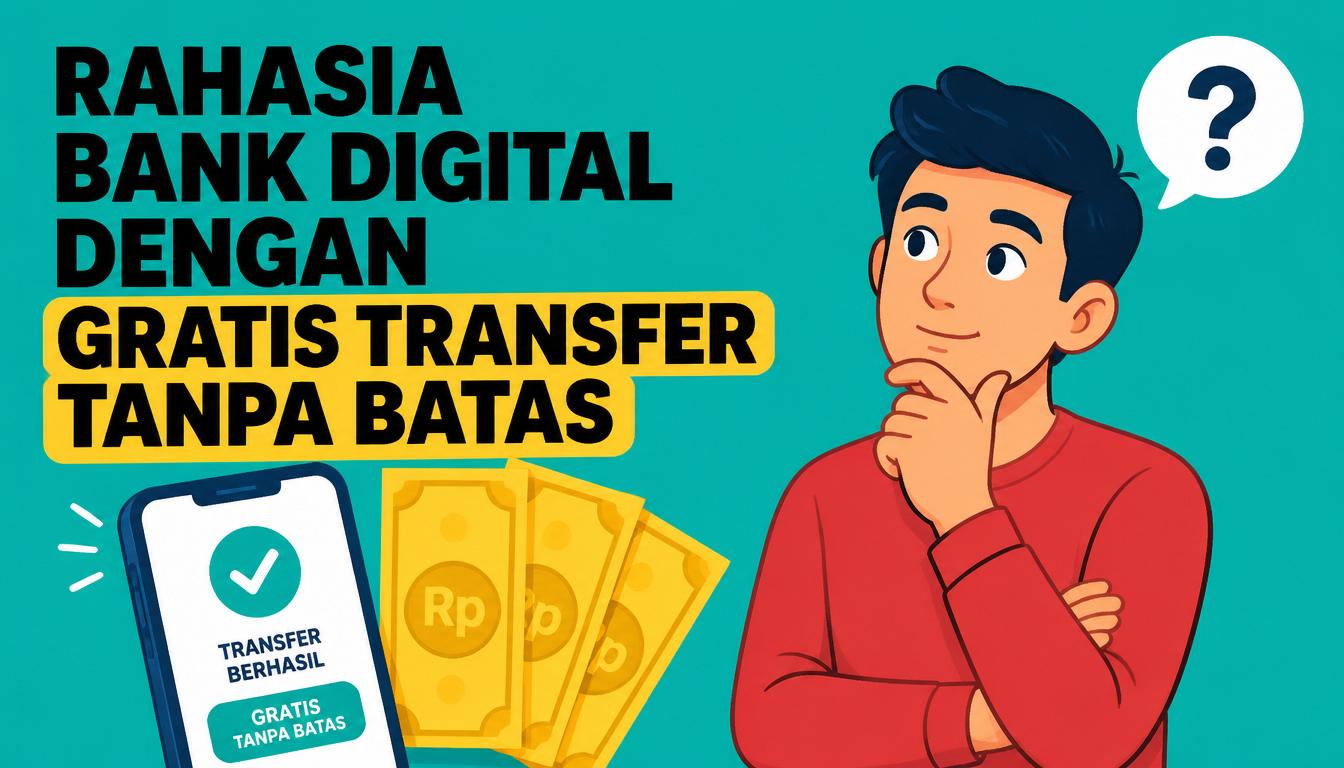 Rahasia Bank Digital Dengan Gratis Transfer Tanpa Batas