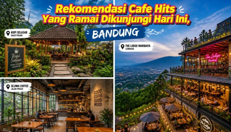 Rekomendasi Cafe Hits Yang Ramai Dikunjungi Hari Ini