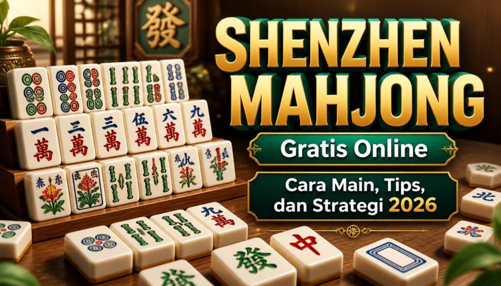 SHENZHEN MAHJONG Gratis Online – Cara Main, Tips, dan Strategi