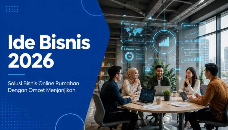 Solusi Bisnis Online Rumahan Dengan Omzet Menjanjikan