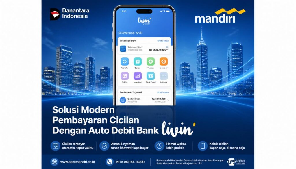 Solusi Modern Pembayaran Cicilan Dengan Auto Debit Bank