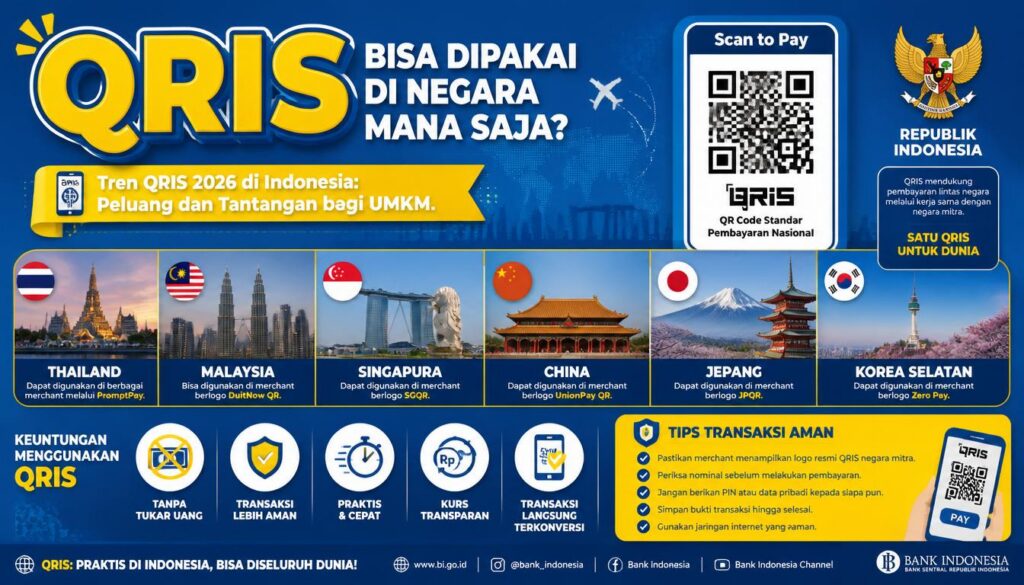 Tren QRIS 2026 di Indonesia Peluang dan Tantangan bagi UMKM