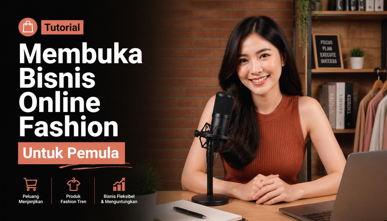 Tutorial Membuka Bisnis Online Fashion Untuk Pemula