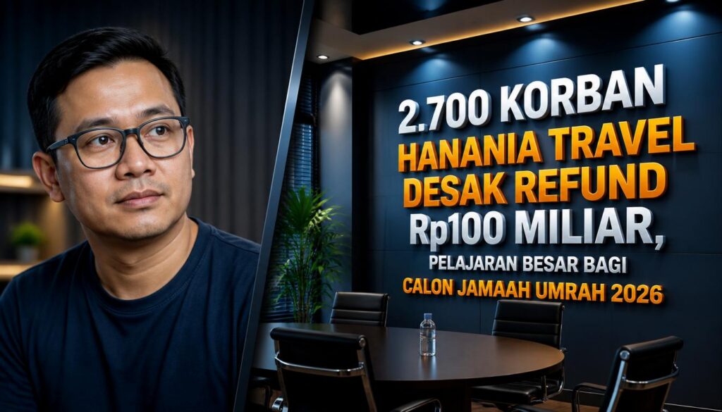 2.700 Korban Hanania Travel Desak Refund Rp100 Miliar, Pelajaran Besar bagi Calon Jamaah Umrah
