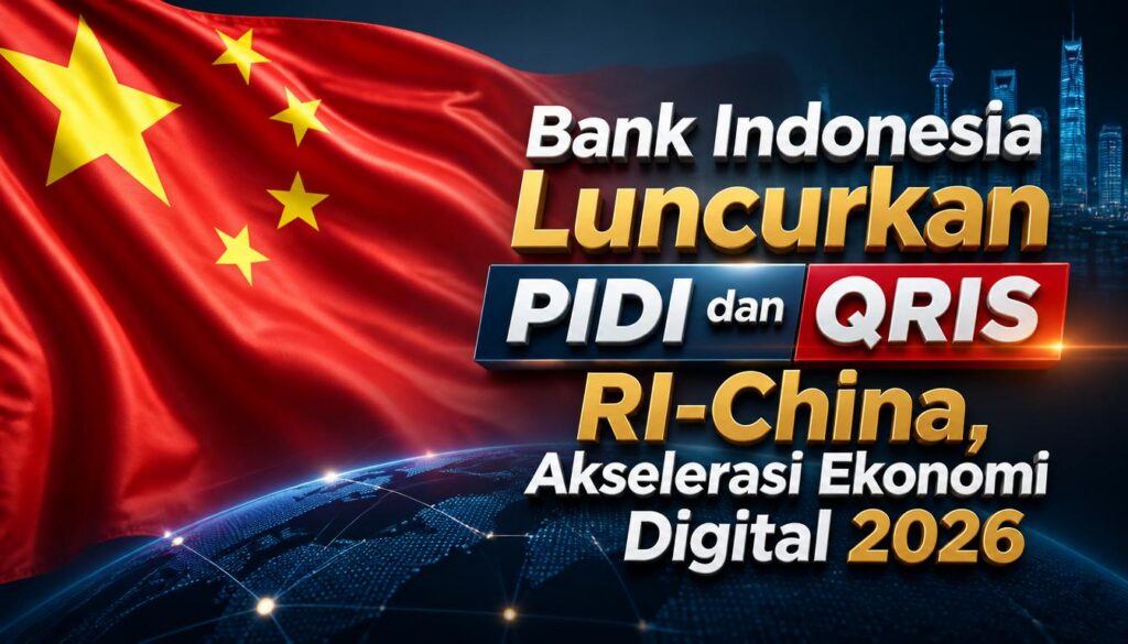 Bank Indonesia Luncurkan PIDI dan QRIS RI China, Akselerasi Ekonomi Digital