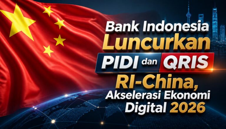 Bank Indonesia Luncurkan PIDI dan QRIS RI China, Akselerasi Ekonomi Digital