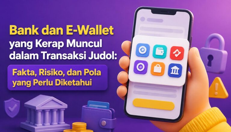 Bank dan E Wallet yang Kerap Muncul dalam Transaksi Judol Fakta, Risiko, dan Pola yang Perlu Diketahui
