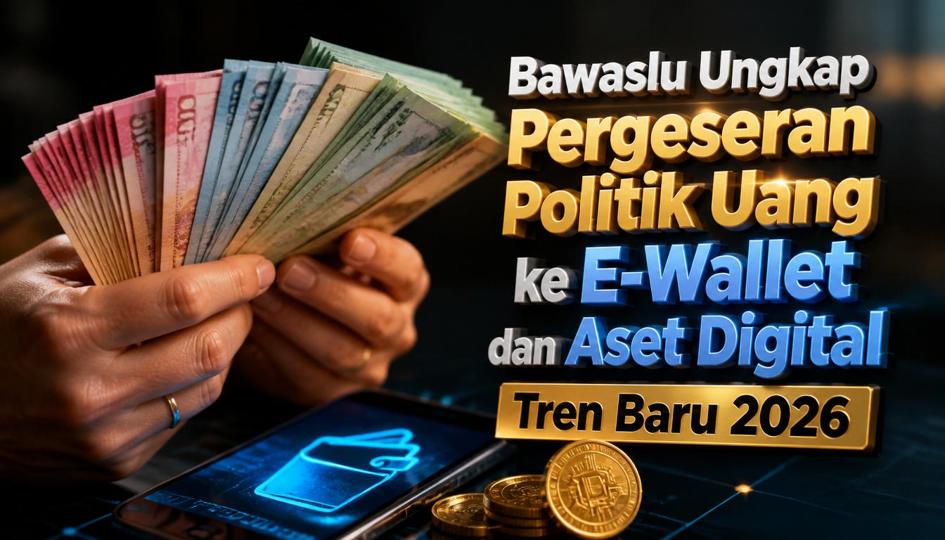 Bawaslu Ungkap Pergeseran Politik Uang ke E Wallet dan Aset Digital Tren Baru
