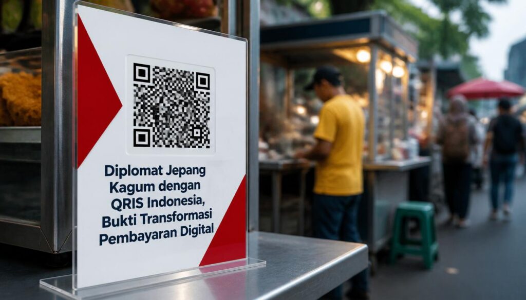 Diplomat Jepang Kagum dengan QRIS Indonesia, Bukti Transformasi Pembayaran Digital