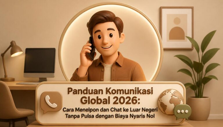 Panduan Komunikasi Global 2026 Cara Menelpon dan Chat ke Luar Negeri Tanpa Pulsa dengan Biaya Nyaris Nol