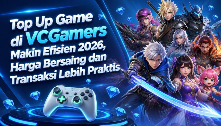 Top Up Game di VCGamers Makin Efisien 2026, Harga Bersaing dan Transaksi Lebih Praktis