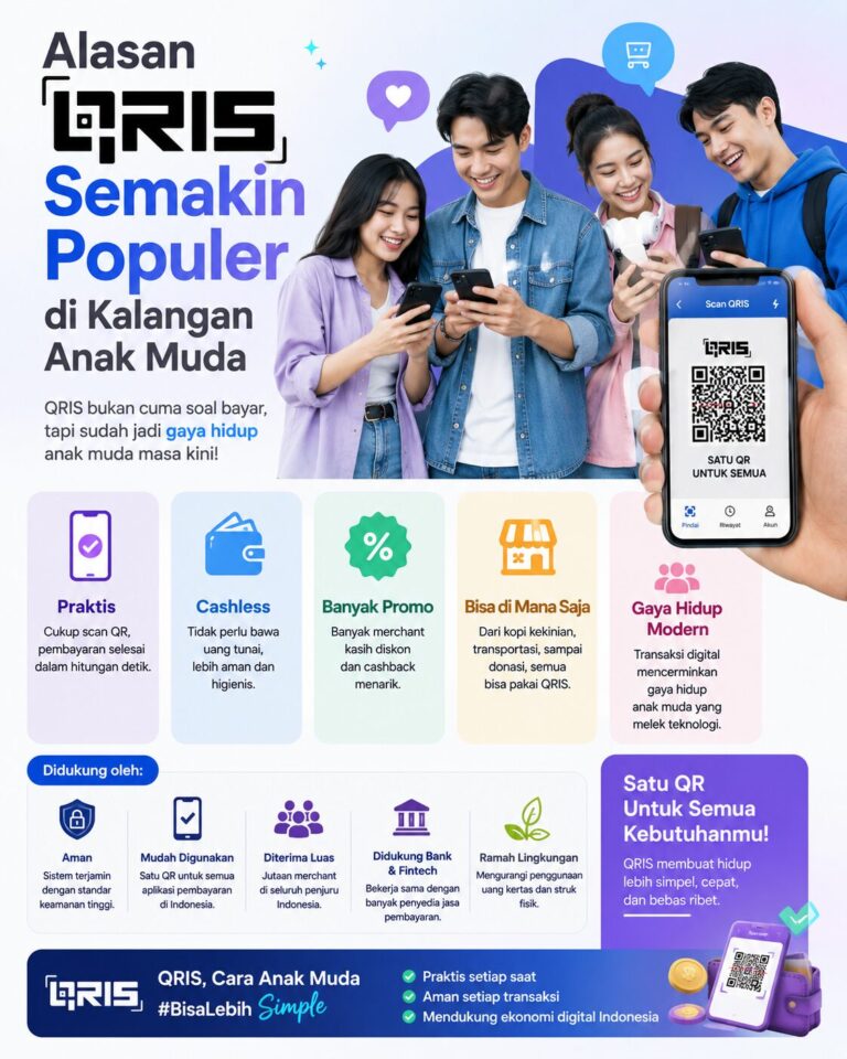 Alasan QRIS Semakin Populer di Kalangan Anak Muda