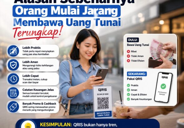Alasan Sebenarnya Orang Mulai Jarang Membawa Uang Tunai Terungkap