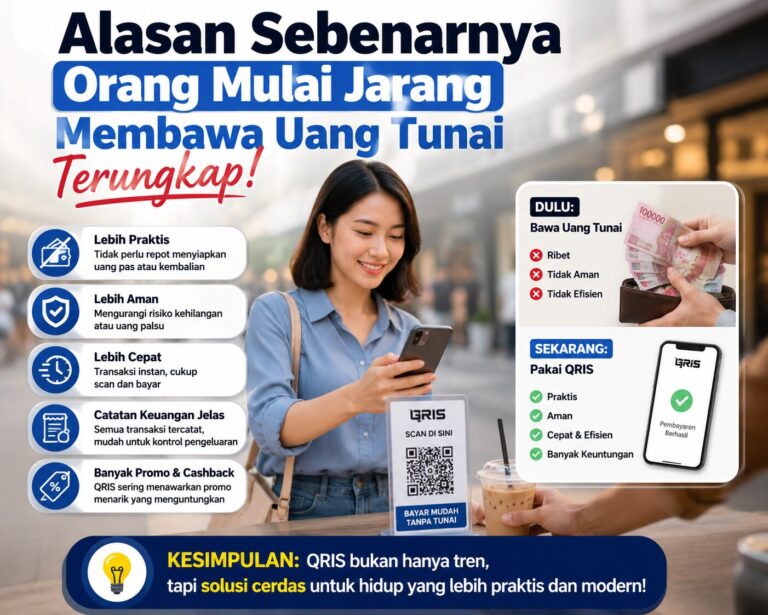 Alasan Sebenarnya Orang Mulai Jarang Membawa Uang Tunai Terungkap
