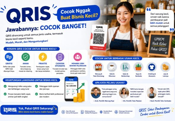 Begini Cara Bayar Pakai QRIS