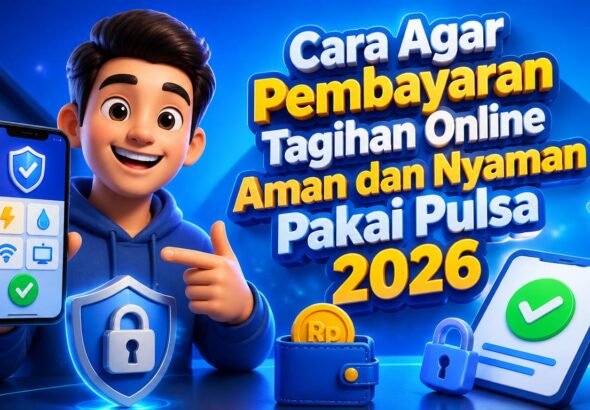 Cara Agar Pembayaran Tagihan Online Aman dan Nyaman Pakai Pulsa