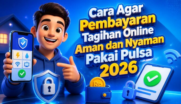 Cara Agar Pembayaran Tagihan Online Aman dan Nyaman Pakai Pulsa