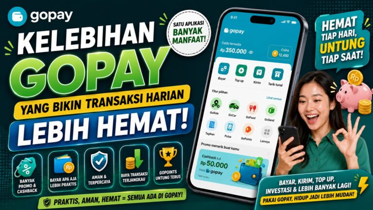 Ilustrasi: Kelebihan Gopay yang Bikin Transaksi Harian Lebih Hemat