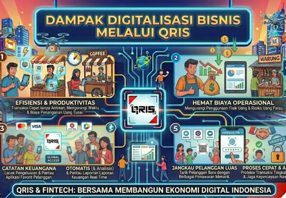 Dampak Digitalisasi Bisnis melalui QRIS
