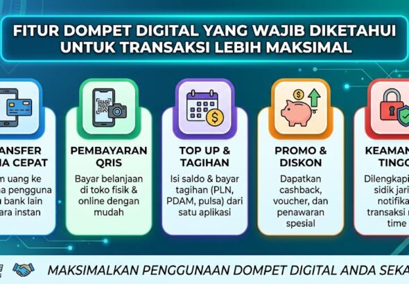 Fitur Dompet Digital yang Wajib Diketahui