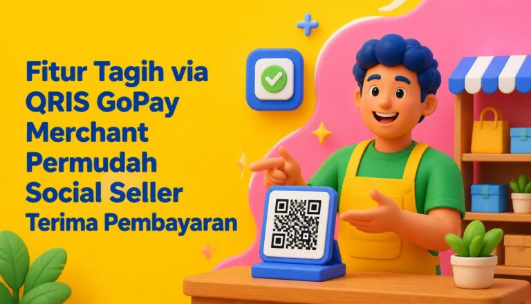 Fitur Tagih via QRIS GoPay Merchant Permudah Social Seller Terima Pembayaran