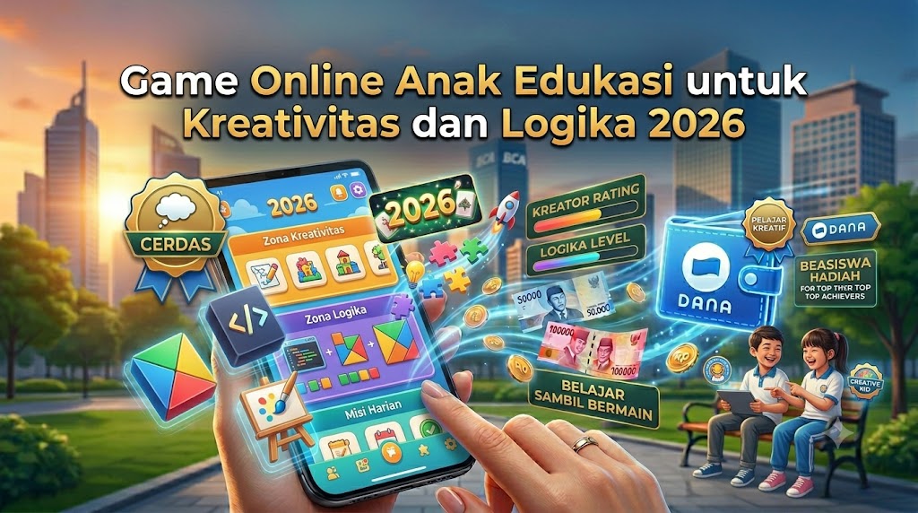 Game Online Anak Edukasi untuk Kreativitas dan Logika