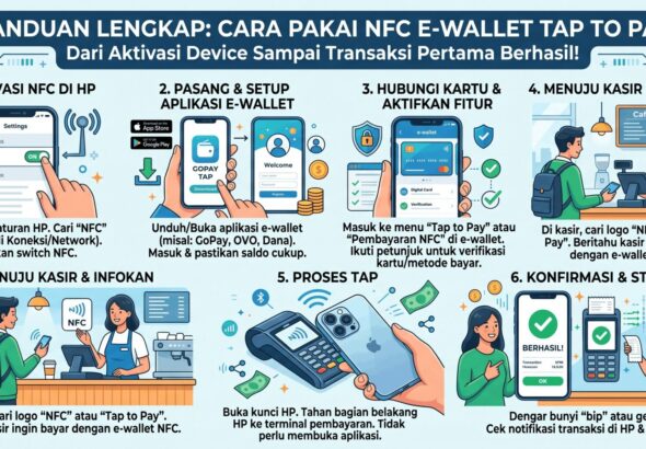 Ilustrasi: Cara Pakai NFC E-Wallet Tap to Pay: Dari Aktivasi sampai Transaksi Pertama Berhasil