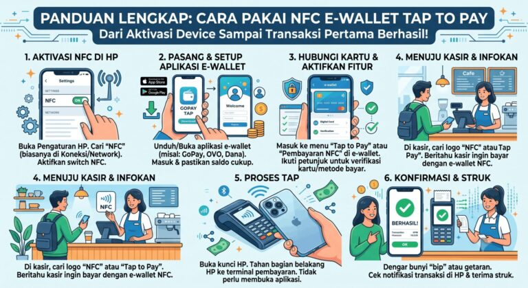 Ilustrasi: Cara Pakai NFC E-Wallet Tap to Pay: Dari Aktivasi sampai Transaksi Pertama Berhasil