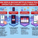 Ilustrasi: Cara Kerja Bayar Netflix Pakai PULSA Operator Tanpa Kartu Kredit