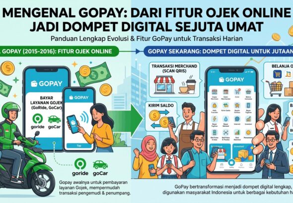 Ilustrasi: Mengenal GoPay: Dari Fitur Ojek Online Jadi Dompet Digital Sejuta Umat