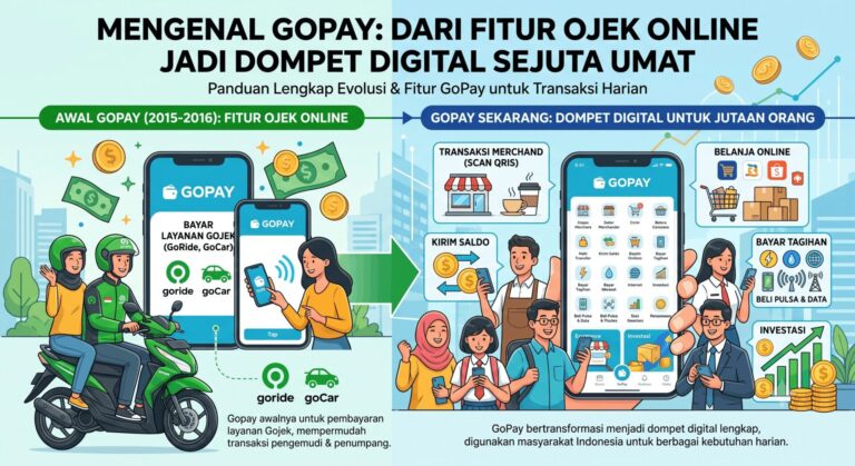 Ilustrasi: Mengenal GoPay: Dari Fitur Ojek Online Jadi Dompet Digital Sejuta Umat