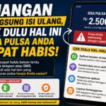 Jangan Langsung Isi Ulang, Cek Dulu Hal Ini Jika Pulsa Anda Cepat Habis